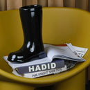 DecorBites™ Ceramic Shoe Vase for Stylish Flower Arrangement and Home Decoration