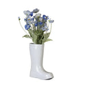 DecorBites™ Ceramic Shoe Vase for Stylish Flower Arrangement and Home Decoration