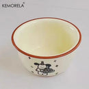 DecorBites™ Carton Ceramic Soup Bowls - Set of 1 | Microwave & Dishwasher Safe