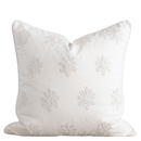 Arden Embroidered Pillow Cover | Natural