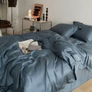 Cream eucalyptus lyocell luxury bedding set for bedroom