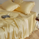 Cream eucalyptus lyocell luxury bedding set for bedroom