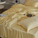 Cream eucalyptus lyocell luxury bedding set for bedroom
