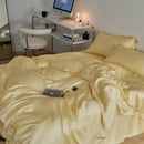 Cream eucalyptus lyocell luxury bedding set for bedroom