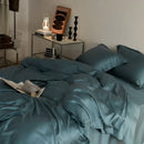 Cream eucalyptus lyocell luxury bedding set for bedroom