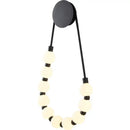 Cream italian style gold globe wall lamp bedroom sconce