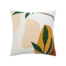 Cream rainbow cartoon abstract embroidery cushion cover living room