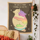 DecorBites™ Cat Tapestry Tarot Wall Hanging for Living Room Bedroom Kids Room Decor