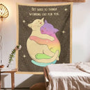 DecorBites™ Cat Tapestry Tarot Wall Hanging for Living Room Bedroom Kids Room Decor