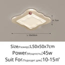 Cream style beige cloud led ceiling light for bedroom decor
