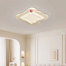 Cream style beige cloud led ceiling light for bedroom decor