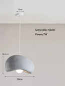 Cream style cloud pendant lamp – dining room textured hanging light