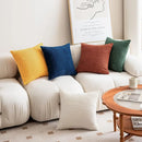 Cream textured knit decorative pillow cover living room throw pillow