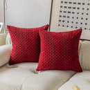 Cream textured knit decorative pillow cover living room throw pillow