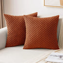 Cream textured knit decorative pillow cover living room throw pillow