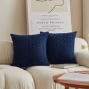 Cream textured knit decorative pillow cover living room throw pillow