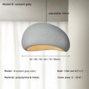 Creamy style wabi sabi pendant light for stairs and living room