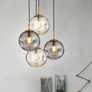 Creative Glass Chandelier Iron Restaurant Window Chandelier