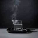 Creative milk box glass cup kitchen drinkware set of 2