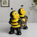 DecorBites™ Bee Resin Vase: Creative Cartoon Plant Pot for Cheerful Floral Arrangement