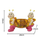 DecorBites™ Bee Resin Vase: Creative Cartoon Plant Pot for Cheerful Floral Arrangement