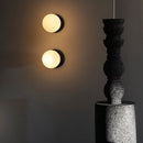 Crene Travertine Wall Lamp