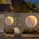 Crescent Moon Illuminated Art