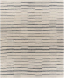 Creswell Broken-Striped Hand Tufted Wool Area Rug