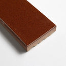 Crimson Leather Subway Glazed Terracotta Tiles 2 1/4x7 9/16