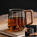 Stylish Borosilicate Glass – Green-Gray 400-430ml