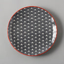 8-Inch Porcelain Shallow Dish – Elegant Round Dinner Plate Collection