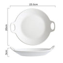 Bone Porcelain Bowl & Baking Sheet