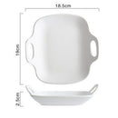 Bone Porcelain Bowl & Baking Sheet