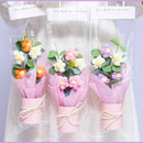 Handmade Crochet Flower Arrangement – Small Daisy Lighted Gift