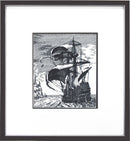 Cross-stitch kit A-118C "Ship"