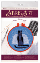 Cross-stitch kit Cat AHM-019