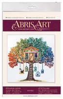 Cross-stitch kit Cat house AH-061