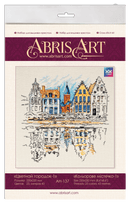 Cross-stitch kit Colored town-1 AH-137