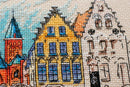 Cross-stitch kit Colored town-1 AH-137