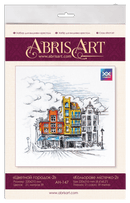 Cross-stitch kit Colored town-2 AH-147