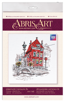 Cross-stitch kit Colored town-3 AH-148