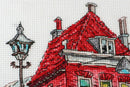 Cross-stitch kit Colored town-3 AH-148