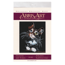 Cross-stitch kit Cute kitten AH-062