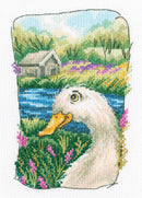 Cross-stitch Kit "Grandmother's old garden" C341