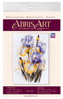 Cross stitch kit Irises AH-142