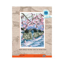Cross-stitch Kit "Kintai bridge arching over the Nishiki river" C309