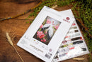 Guests of Spring Storks Counted Cross Stitch Kit by Luca-S BU5042L