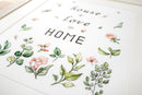 Leaves and Flowers B1162L Counted Cross-Stitch Kit