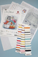 The fox & Friends B1200l Counted Cross-Stitch Kit