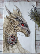 Cross-stitch kit M-319C "Guardian of treasure"